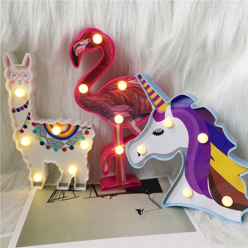 Total Cute Animal Style Battery Night Lamp
